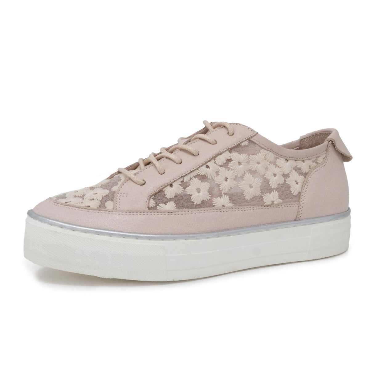 Django & Juliette Faders Sneaker (Women) - Dusty Pink Athletic - Casual - Lace Up - The Heel Shoe Fitters