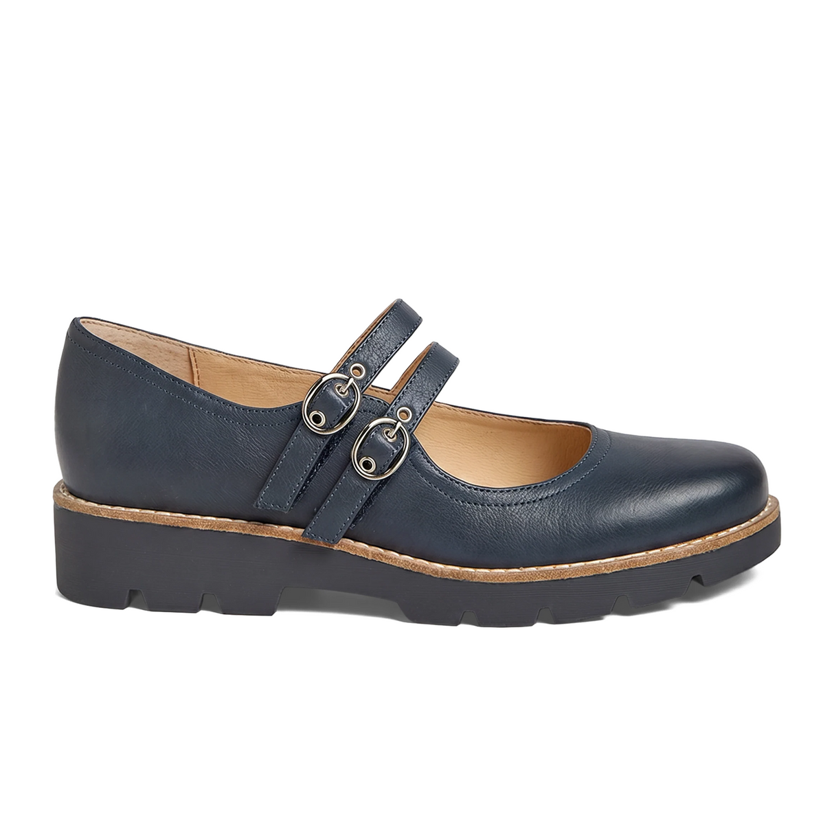 Django & Juliette Dabbie Mary Jane (Women) - Navy/Navy Sole