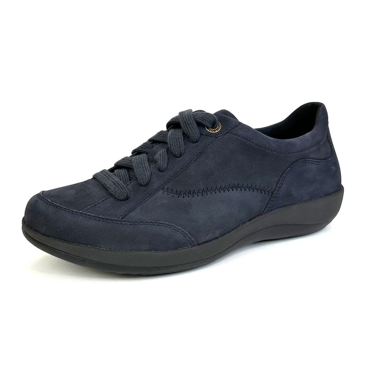 Aetrex Dahlia Sneaker (Women) - Navy Athletic - Casual - Lace Up - The Heel Shoe Fitters