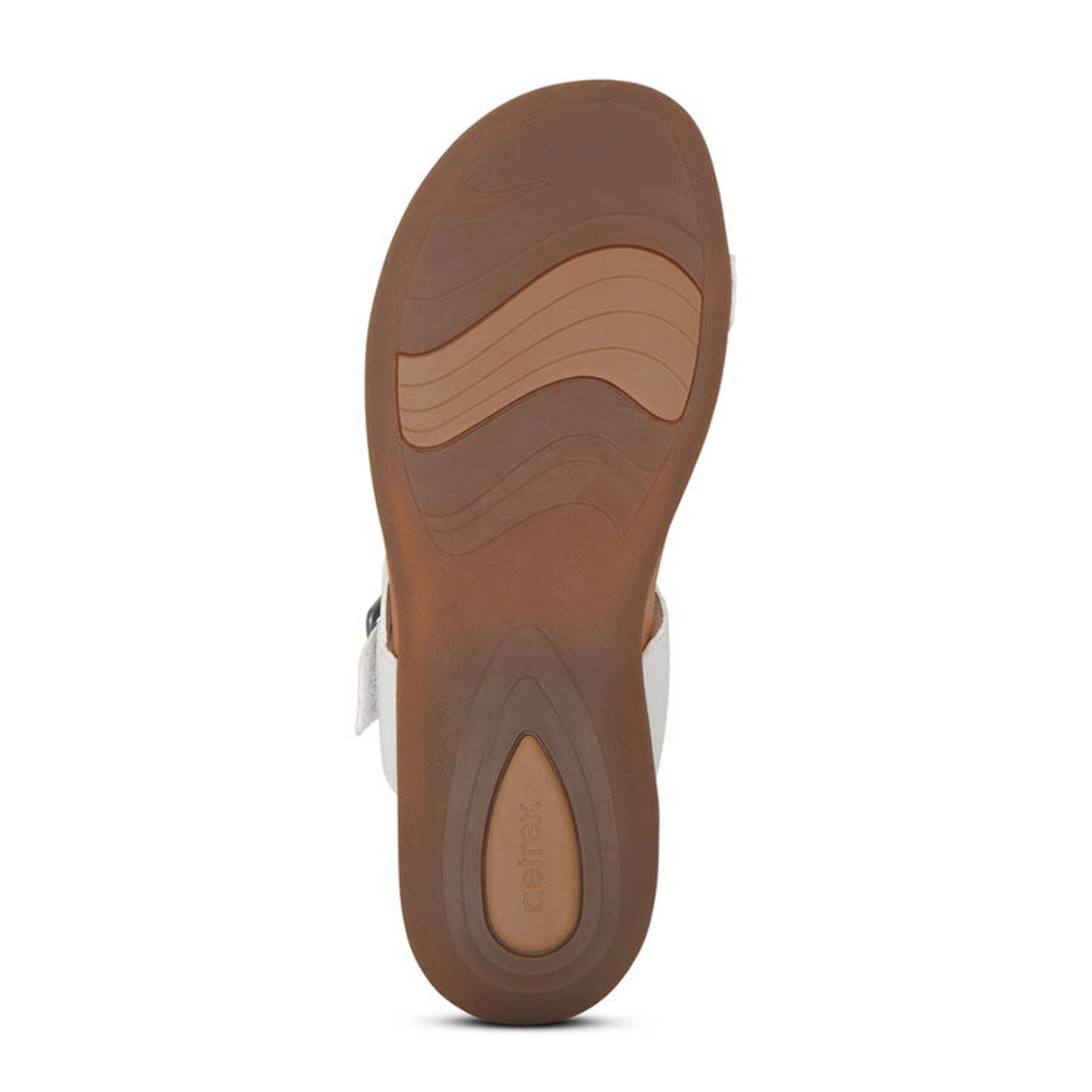 Aetrex Selena Sandal (Women) - White Sandal - Thong - The Heel Shoe Fitters