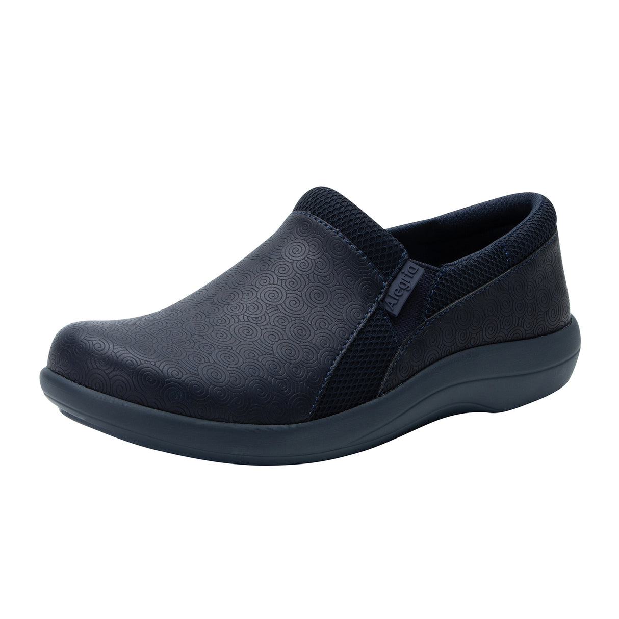 Alegria Duette Slip On (Women) - Swirl Wind Navy Dress-Casual - Slip On - The Heel Shoe Fitters