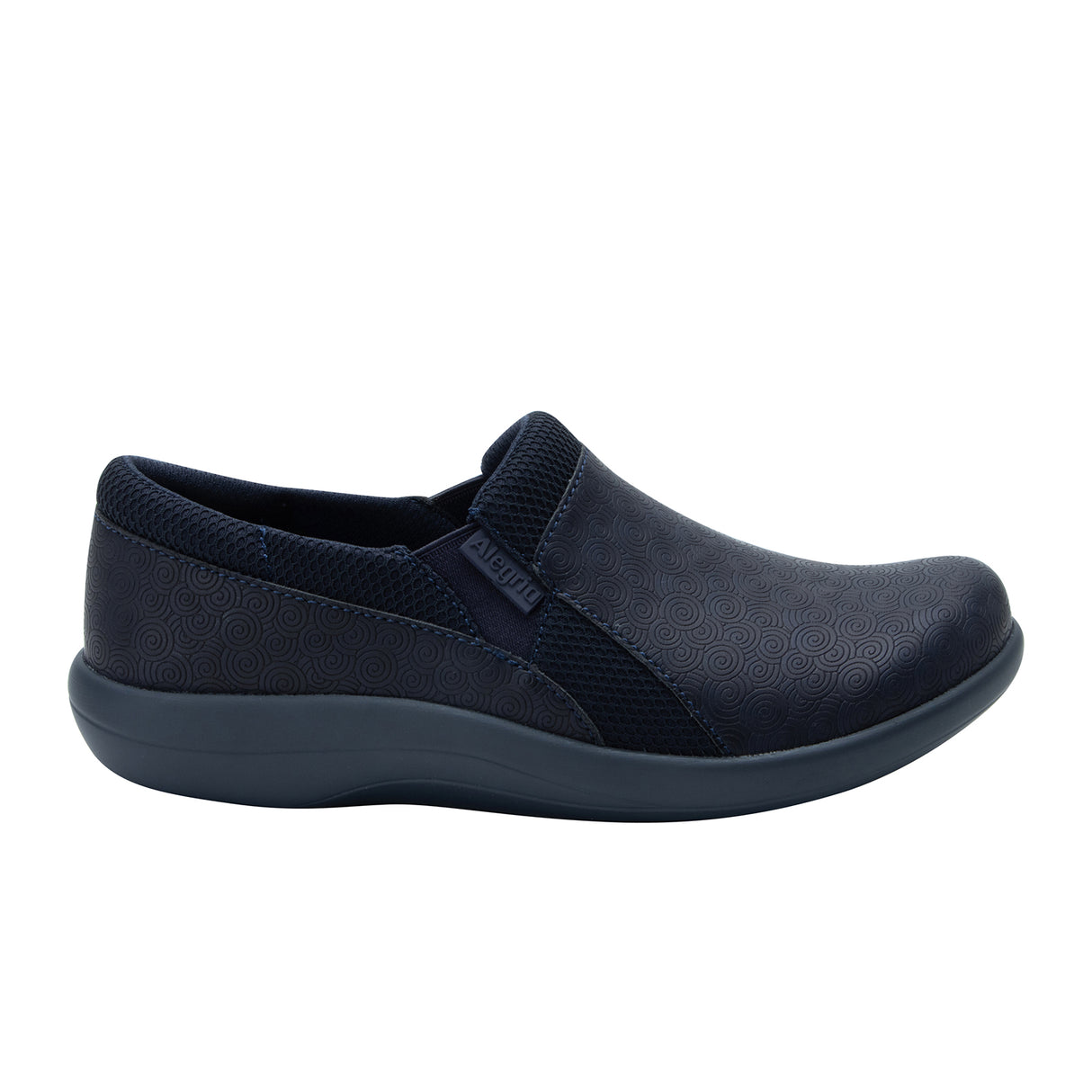 Alegria Duette Slip On (Women) - Swirl Wind Navy Dress-Casual - Slip On - The Heel Shoe Fitters
