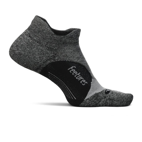 Feetures Elite Light Cushion No Show Tab Sock (Unisex) - Gray Accessories - Socks - Performance - The Heel Shoe Fitters