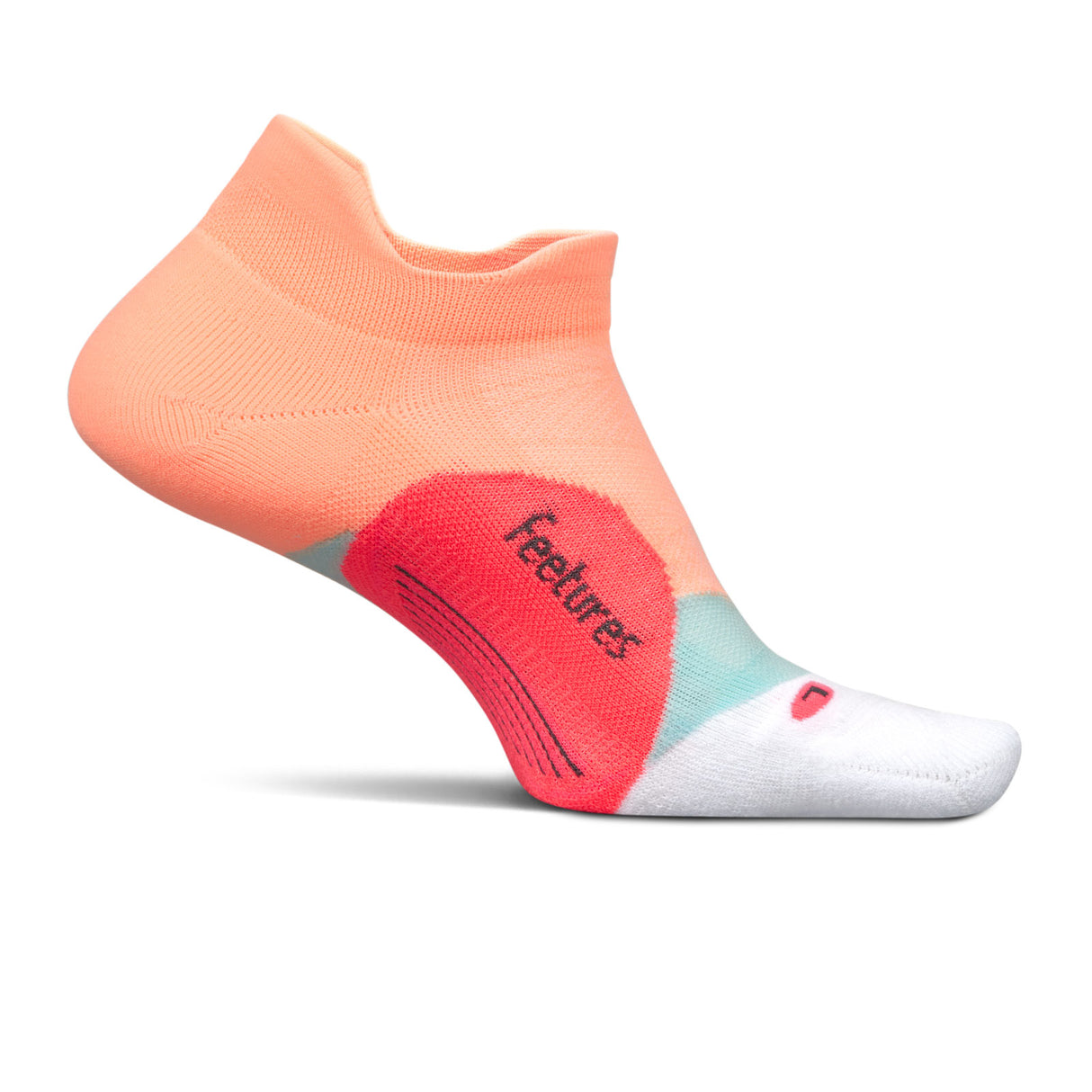 Feetures Elite Light Cushion No Show Tab Sock (Unisex) - Vibrant Reef Accessories - Socks - Performance - The Heel Shoe Fitters