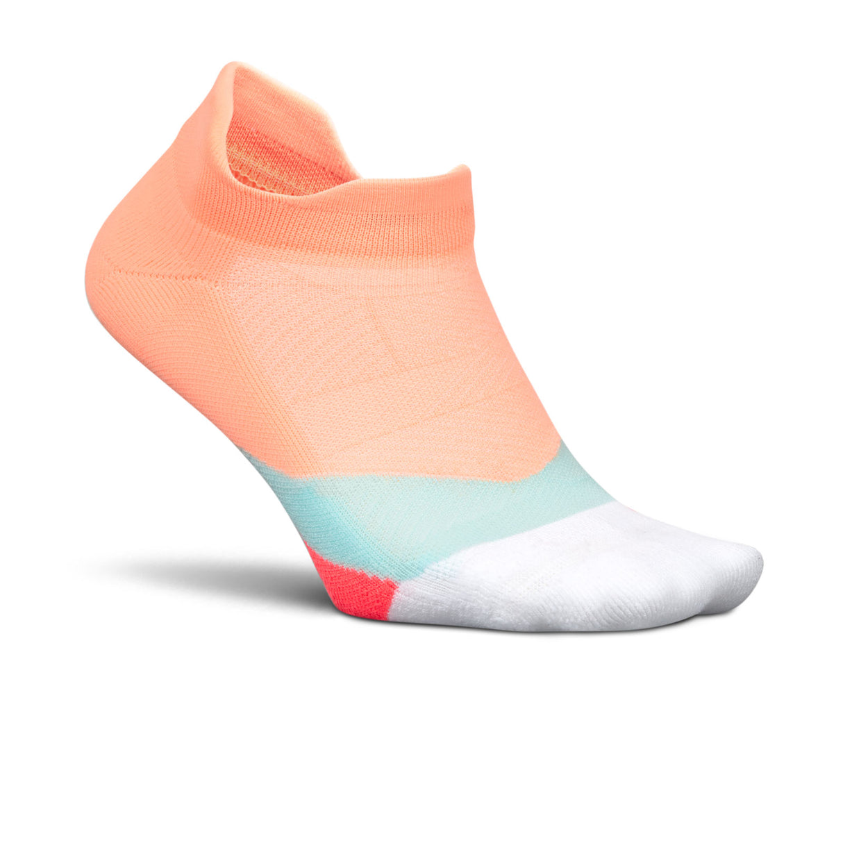 Feetures Elite Light Cushion No Show Tab Sock (Unisex) - Vibrant Reef Accessories - Socks - Performance - The Heel Shoe Fitters