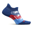 Feetures Elite Light Cushion No Show Tab Sock (Unisex) - Limited Edition Stars and Stripes Accessories - Socks - Performance - The Heel Shoe Fitters