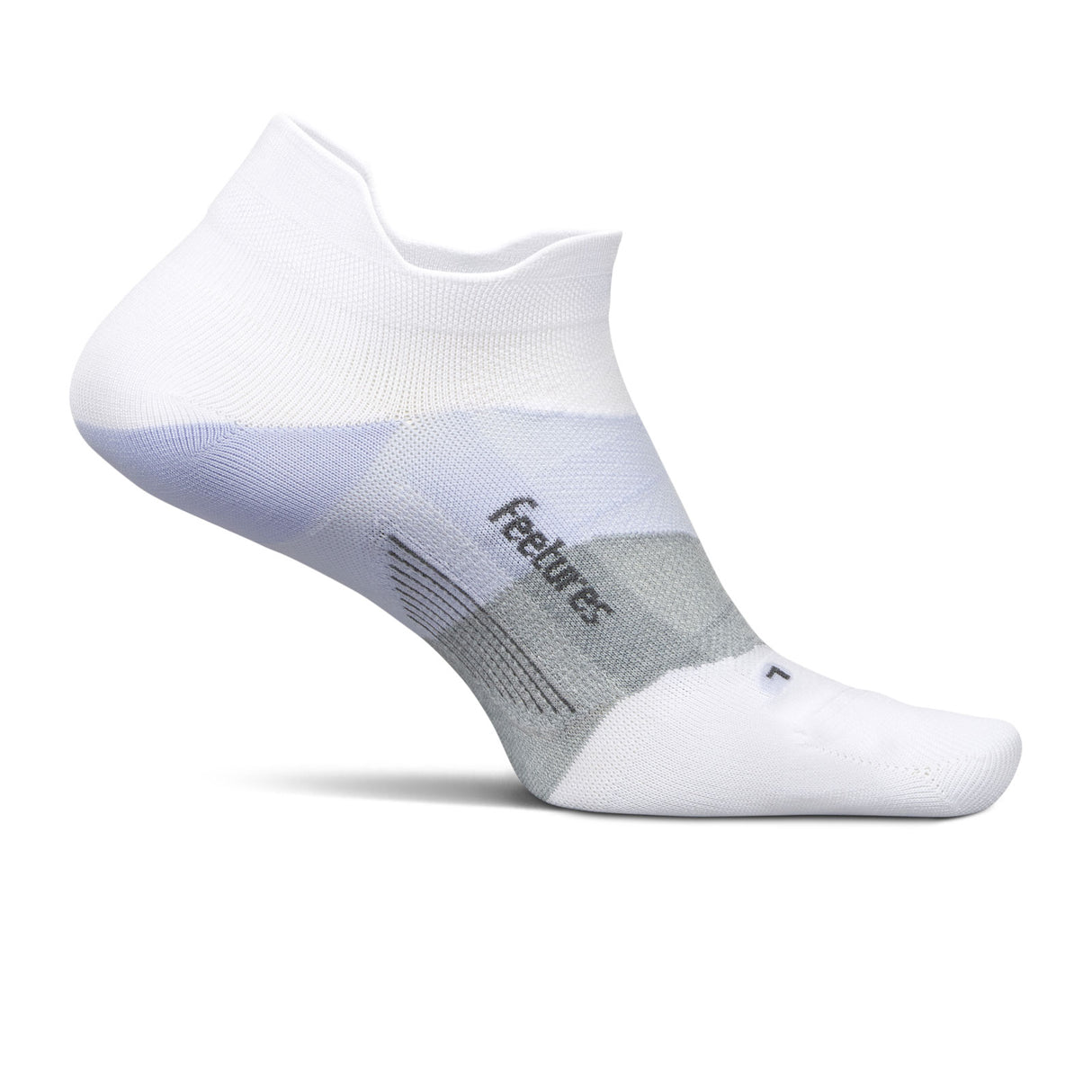 Feetures Elite Ultra Light No Show Tab Sock (Unisex) - White Liatech Accessories - Socks - Performance - The Heel Shoe Fitters
