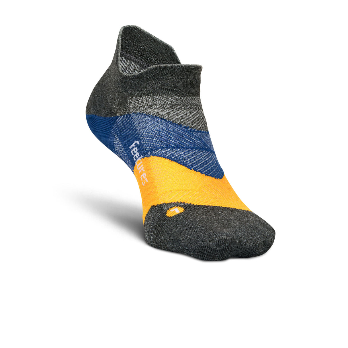 Feetures Elite Ultra Light No Show Tab Sock (Unisex) - Iron Seal Accessories - Socks - Performance - The Heel Shoe Fitters