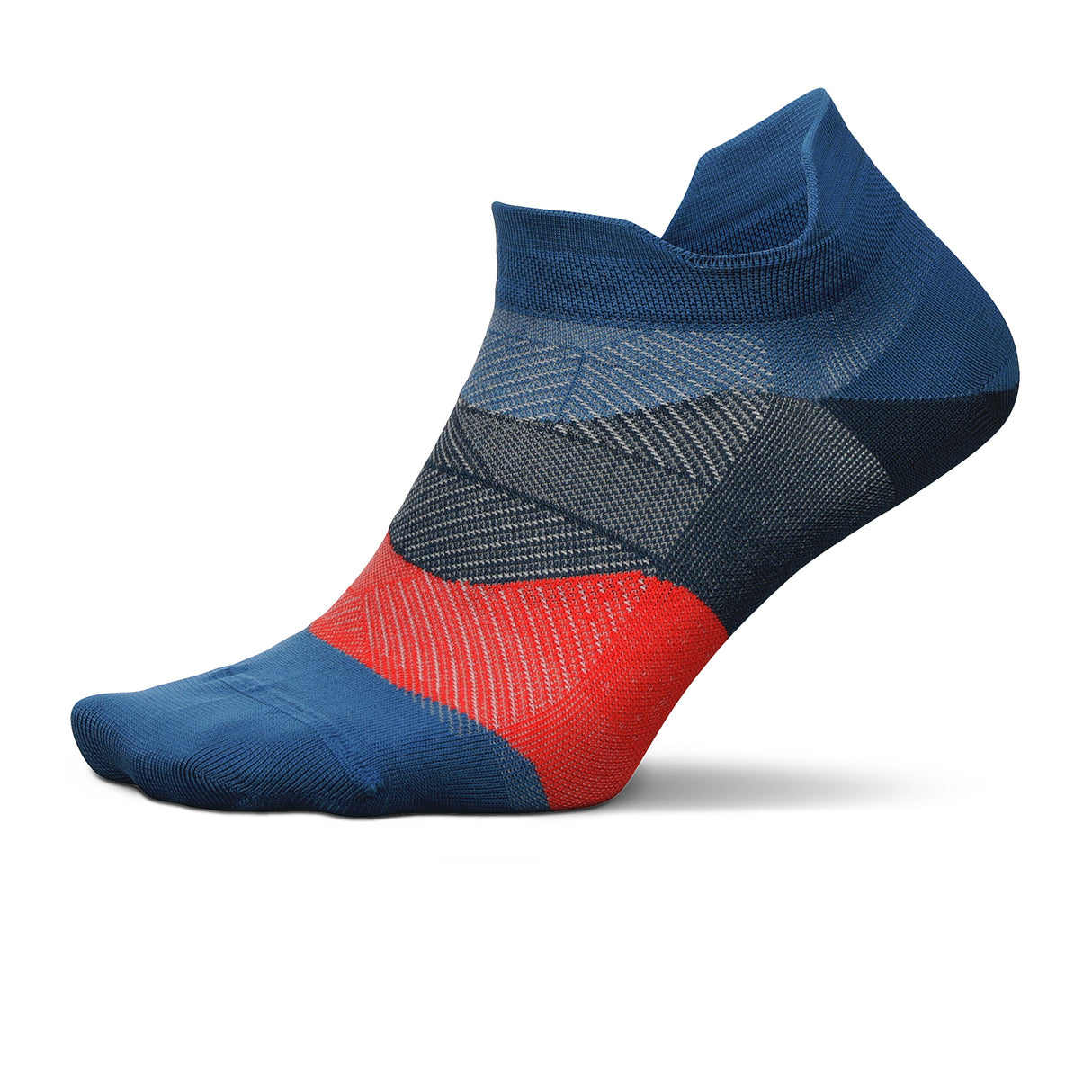 Feetures E559686 Elite Ultra Light No Show Tab Sock (Unisex) - Atmospheric Blue Accessories - Socks - Performance - The Heel Shoe Fitters