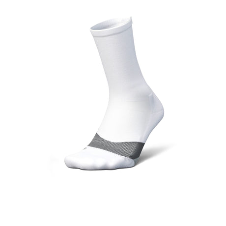 Feetures Elite Light Cushion Crew Sock (Unisex) - White Accessories - Socks - Performance - The Heel Shoe Fitters