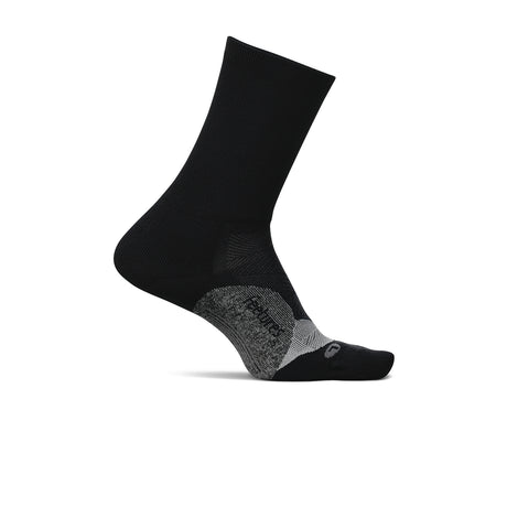 Feetures Elite Light Cushion Crew Sock (Unisex) - Black Accessories - Socks - Performance - The Heel Shoe Fitters