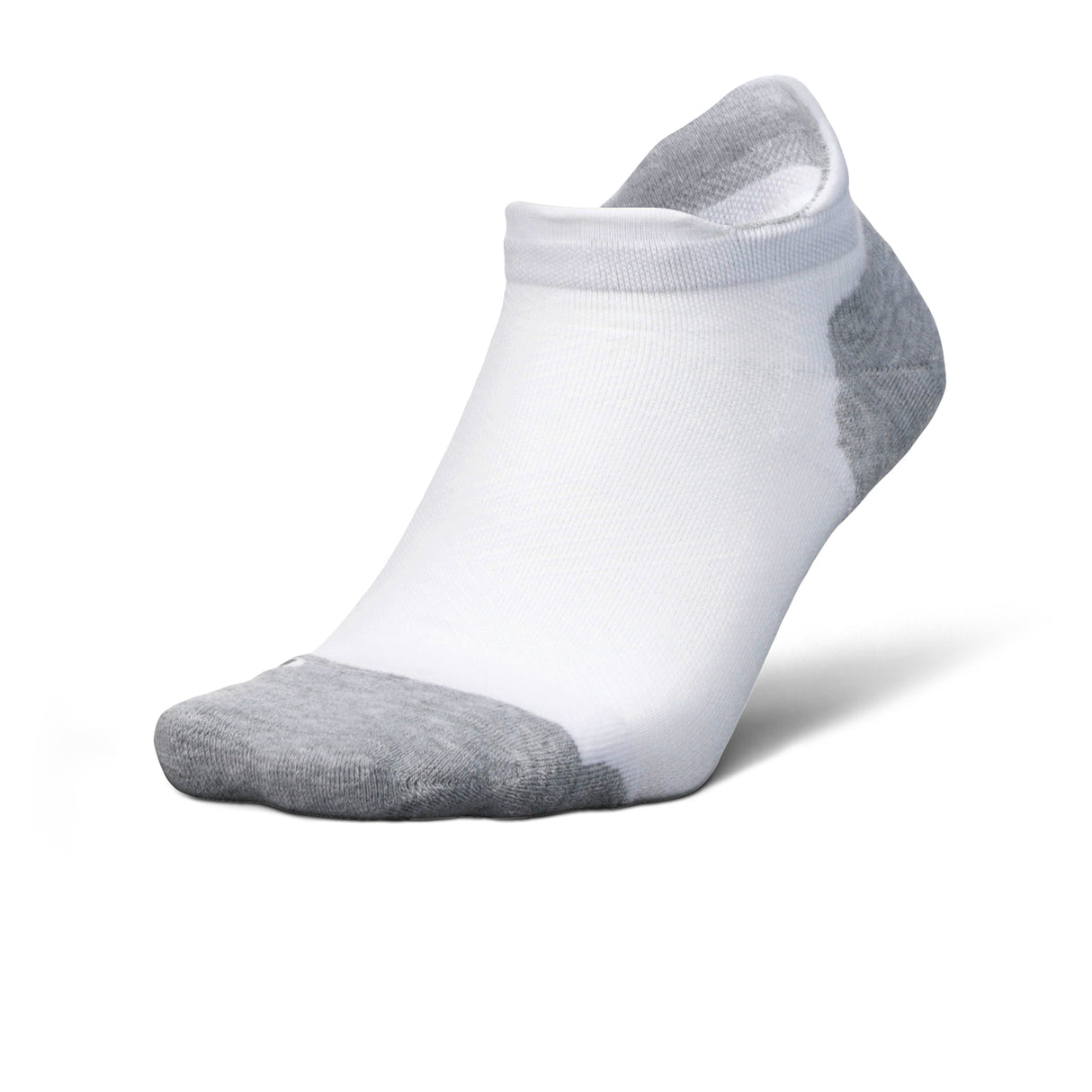 Feetures EC504158 Elite Max Cushion No Show Tab Sock (Unisex) - White Accessories - Socks - Performance - The Heel Shoe Fitters