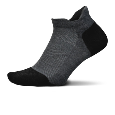 Feetures Elite Max Cushion No Show Tab Sock (Unisex) - Gray