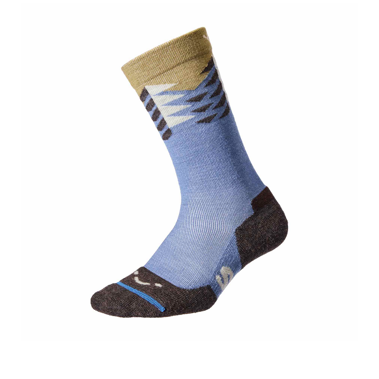 FITS F1100 Stand Fir Light Cushion Hike Crew Sock (Unisex) Accessories - Socks - Performance - The Heel Shoe Fitters