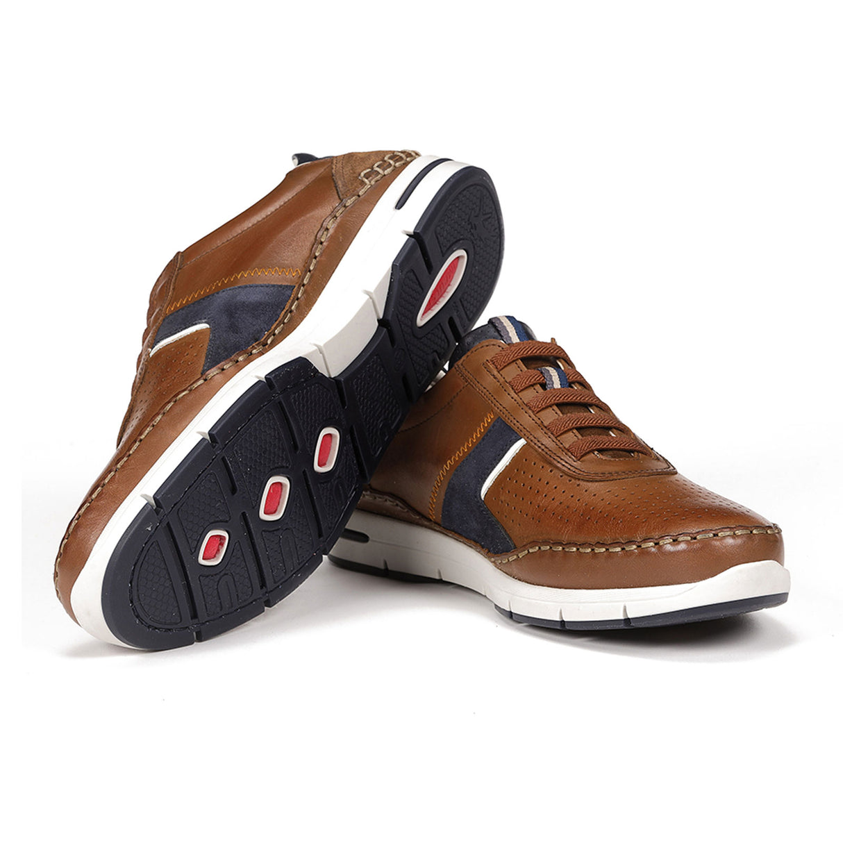 Fluchos Yannic F1443 Sneaker (Men) - Cuero Athletic - Casual - Lace Up - The Heel Shoe Fitters