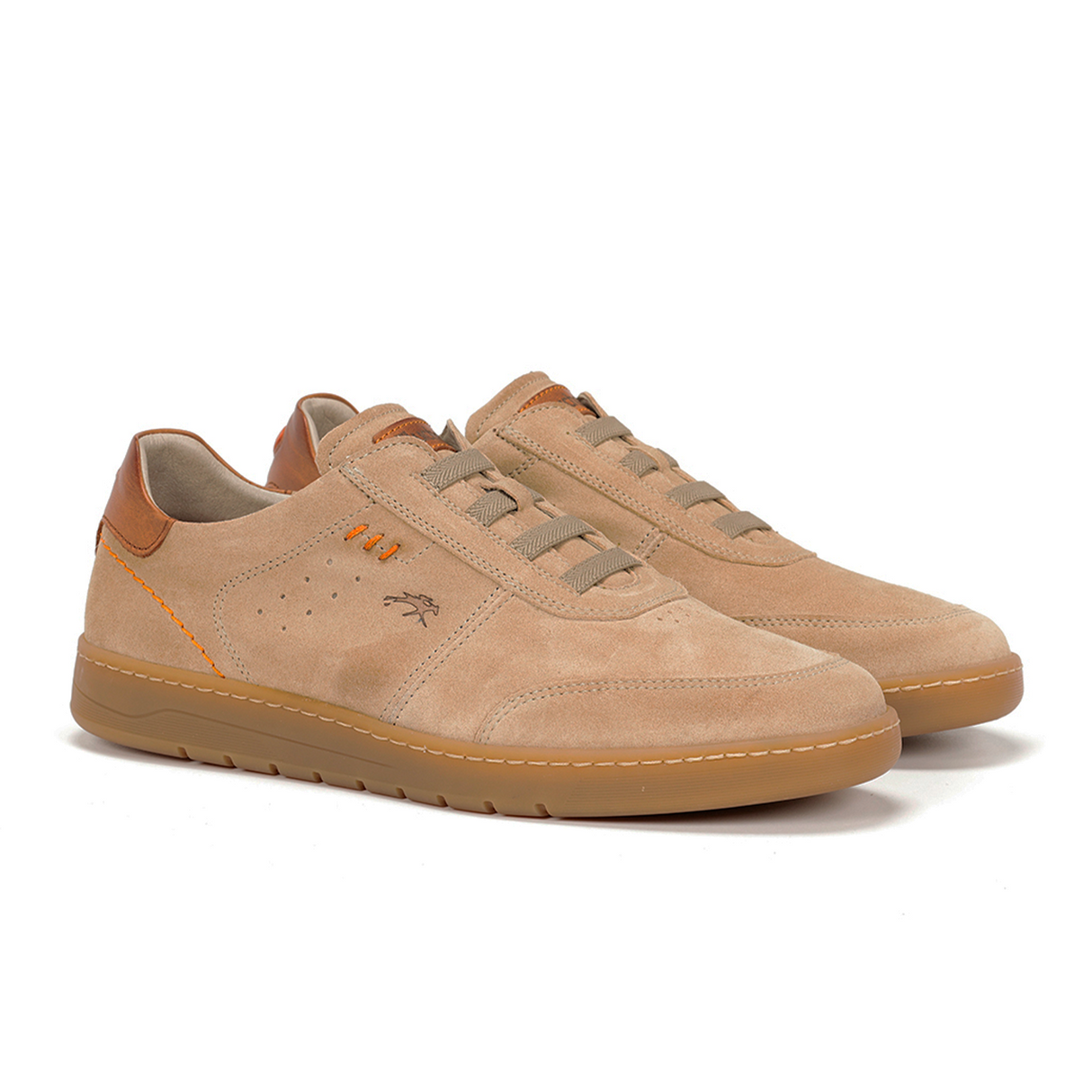 Fluchos Leo F1723 Sneaker (Men) - Sand Athletic - Casual - Lace Up - The Heel Shoe Fitters