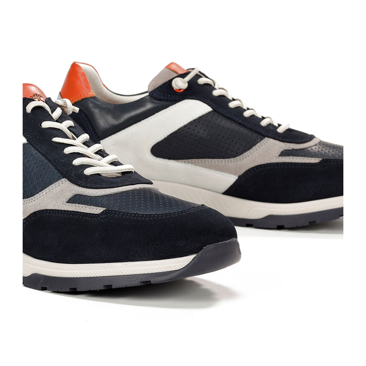 Fluchos Louis F1957 Sneaker (Men) - Marine Athletic - Casual - Lace Up - The Heel Shoe Fitters