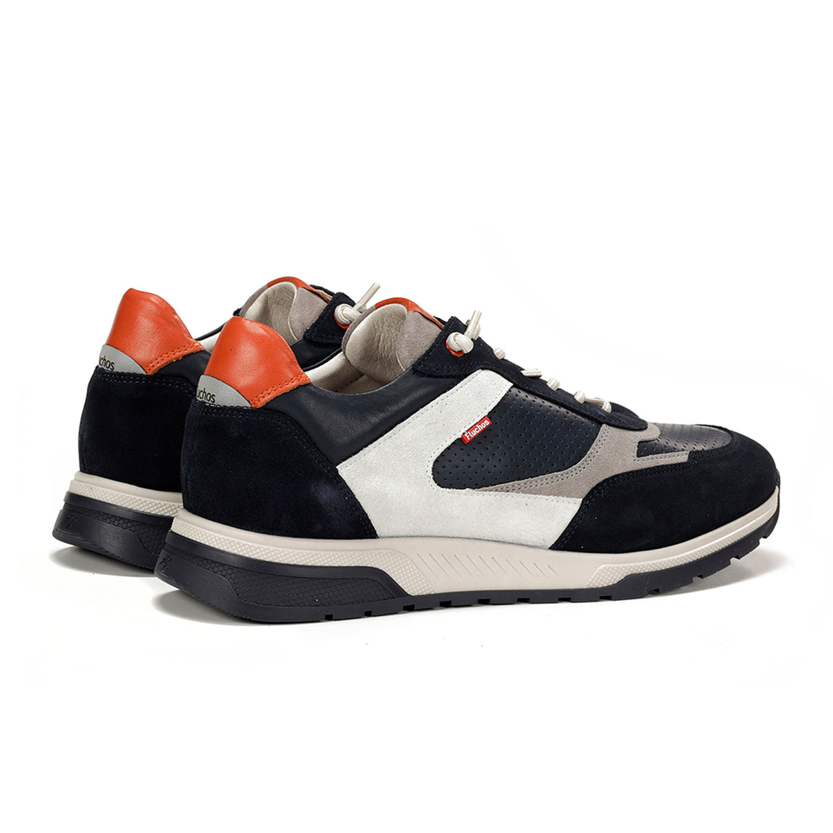 Fluchos Louis F1957 Sneaker (Men) - Marine Athletic - Casual - Lace Up - The Heel Shoe Fitters