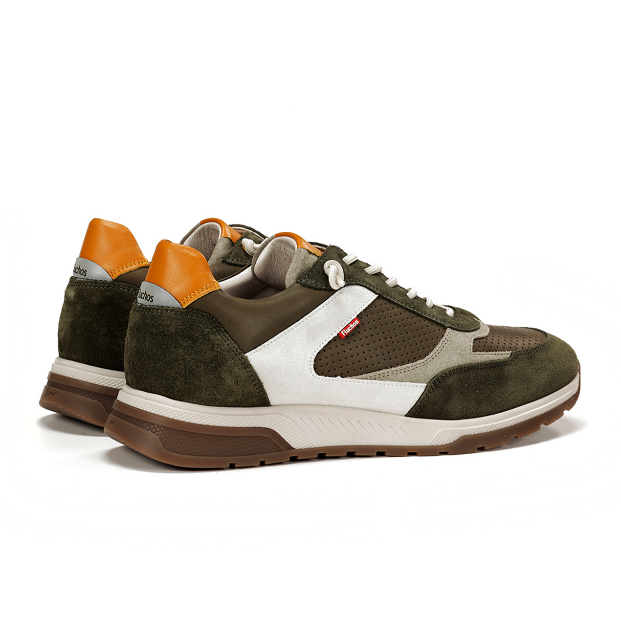 Fluchos Louis F1957 Sneaker (Men) - Green Athletic - Casual - Lace Up - The Heel Shoe Fitters