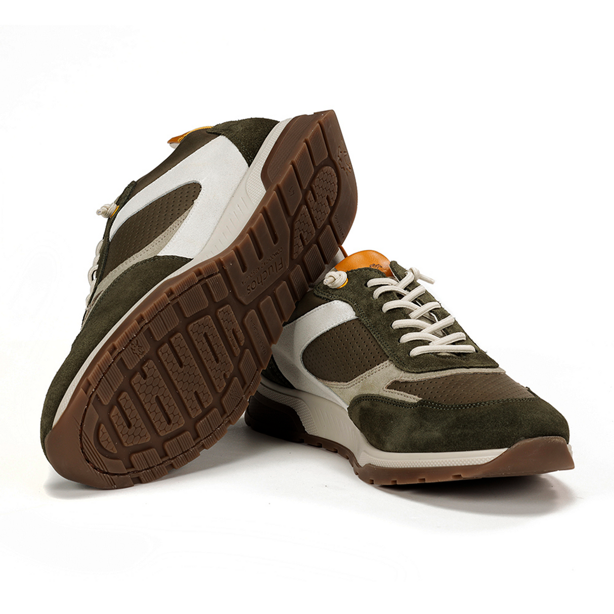 Fluchos Louis F1957 Sneaker (Men) - Green Athletic - Casual - Lace Up - The Heel Shoe Fitters