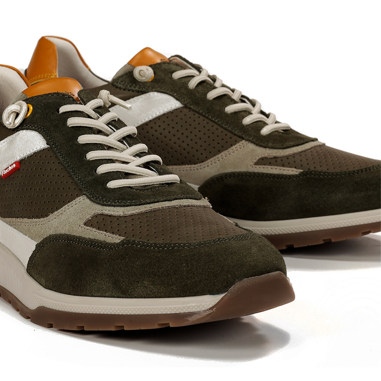 Fluchos Louis F1957 Sneaker (Men) - Green Athletic - Casual - Lace Up - The Heel Shoe Fitters