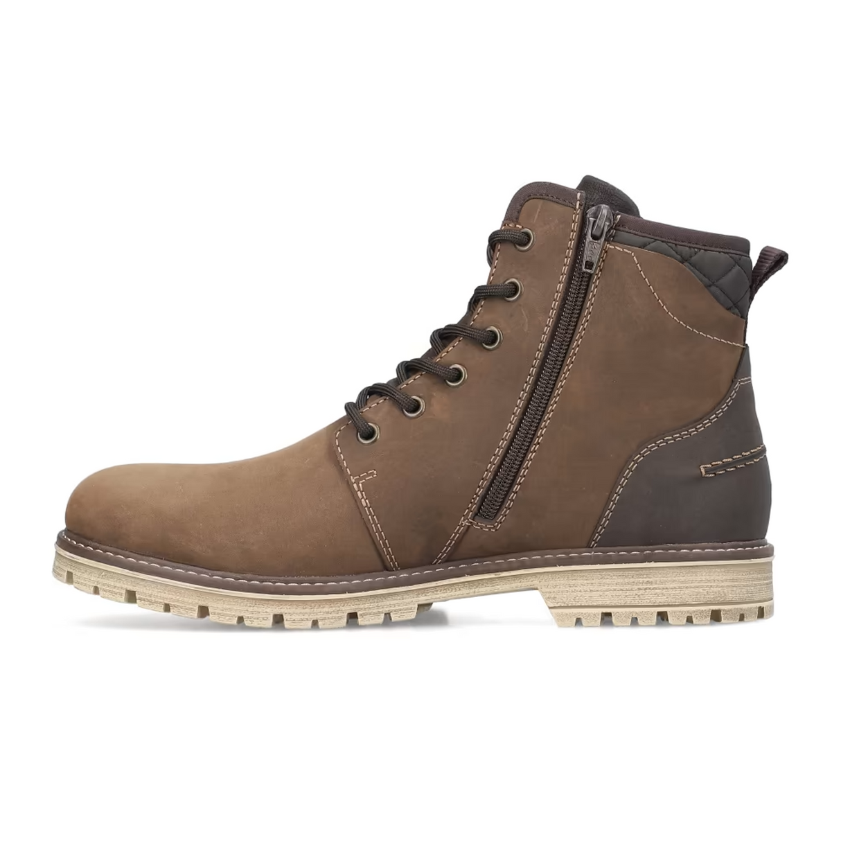 Rieker F3614 Randy Boot (Men) - Tabak/Moro/Kastanie/Braun Boots - Casual - Mid - The Heel Shoe Fitters