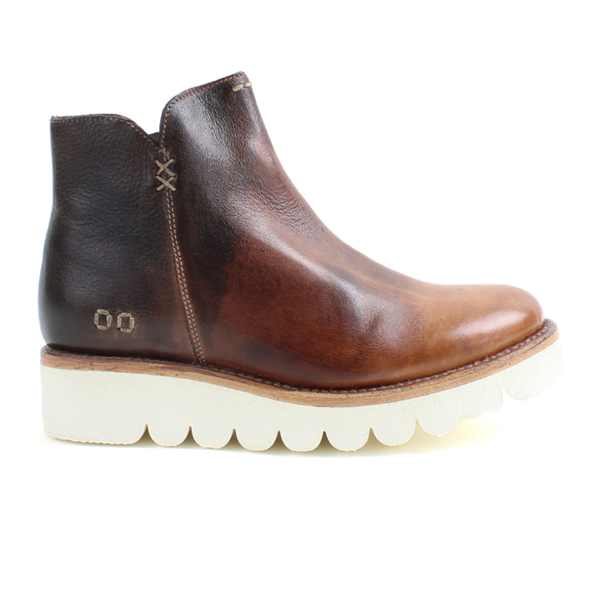 Bed Stu Lydyi Ankle Boot (Women) - Cold Brew Tie Dye Boots - Casual - Low - The Heel Shoe Fitters