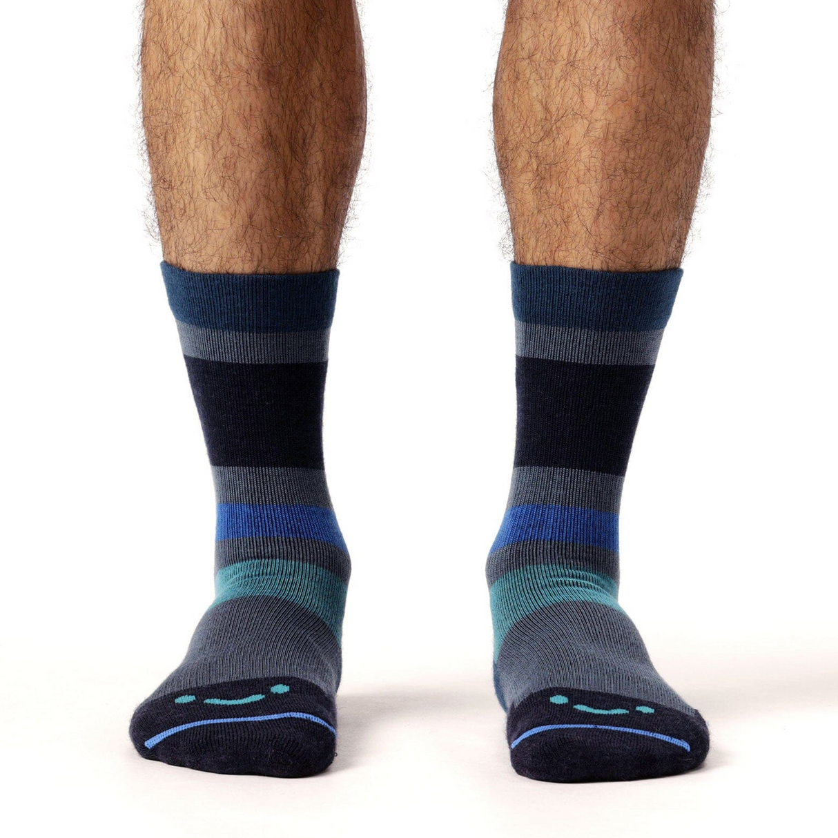 FITS F8007 Hermiston Ultra Light Crew Sock (Unisex) - Blues Accessories - Socks - Lifestyle - The Heel Shoe Fitters