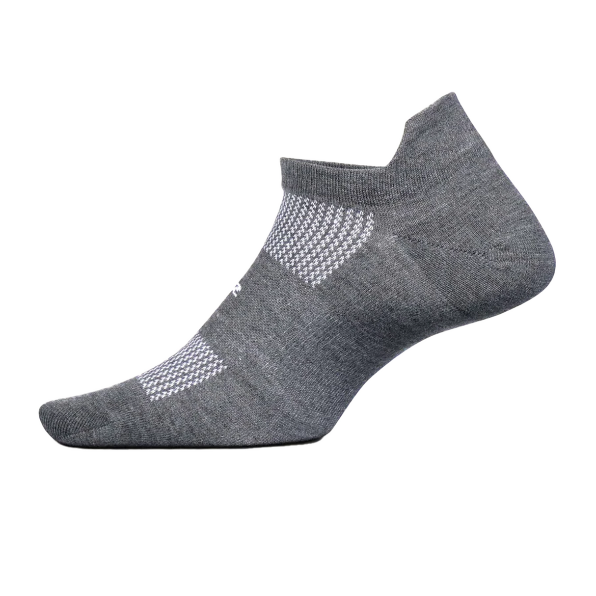 Feetures FA5558 High Performance Ultra Light No Show Tab Sock (Unisex) - Heather Gray Accessories - Socks - Performance - The Heel Shoe Fitters