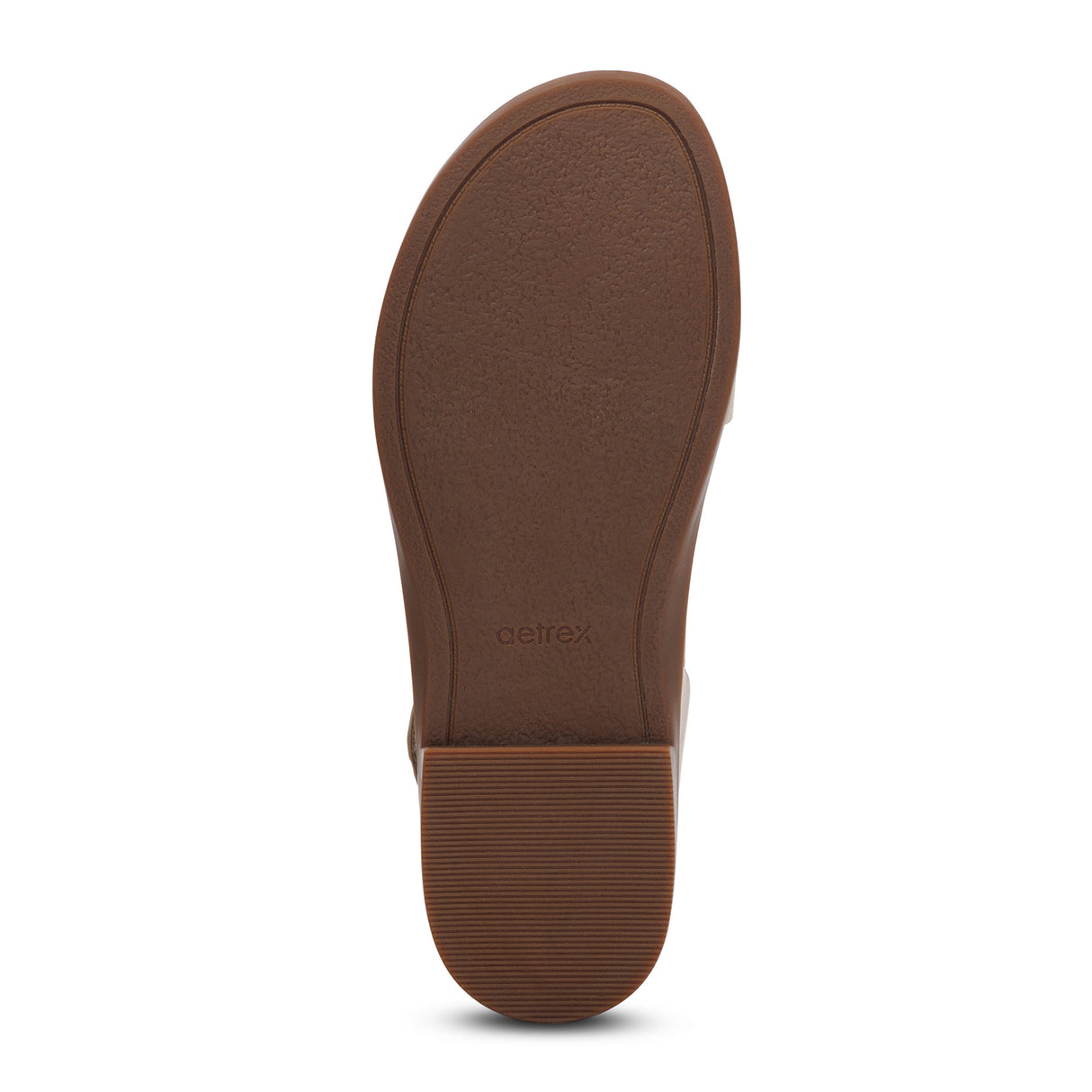 Aetrex Claire Backstrap Sandal (Women) - Champagne Sandal - Backstrap - The Heel Shoe Fitters