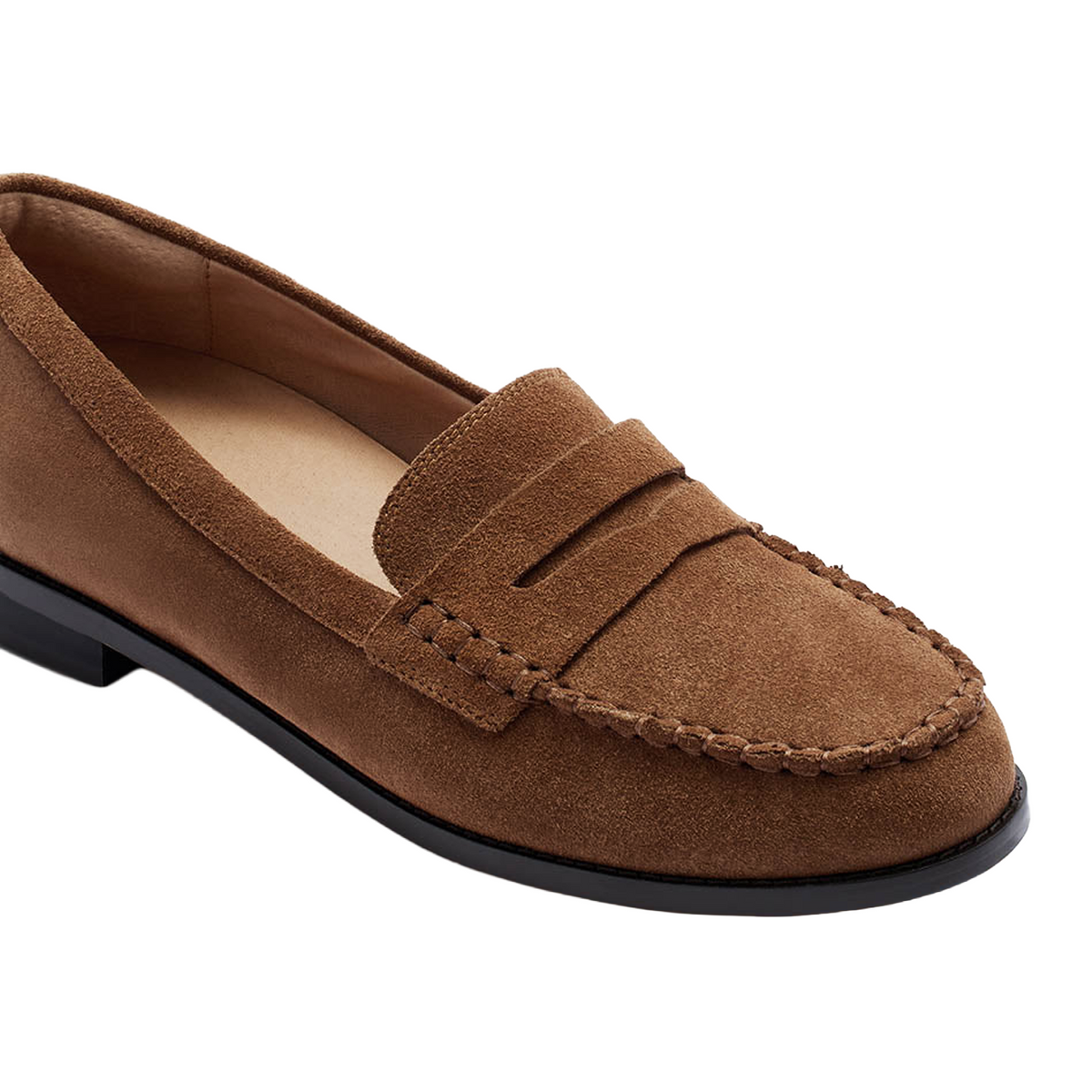 Frankie4 Franklin Loafer (Women) - Pecan Suede