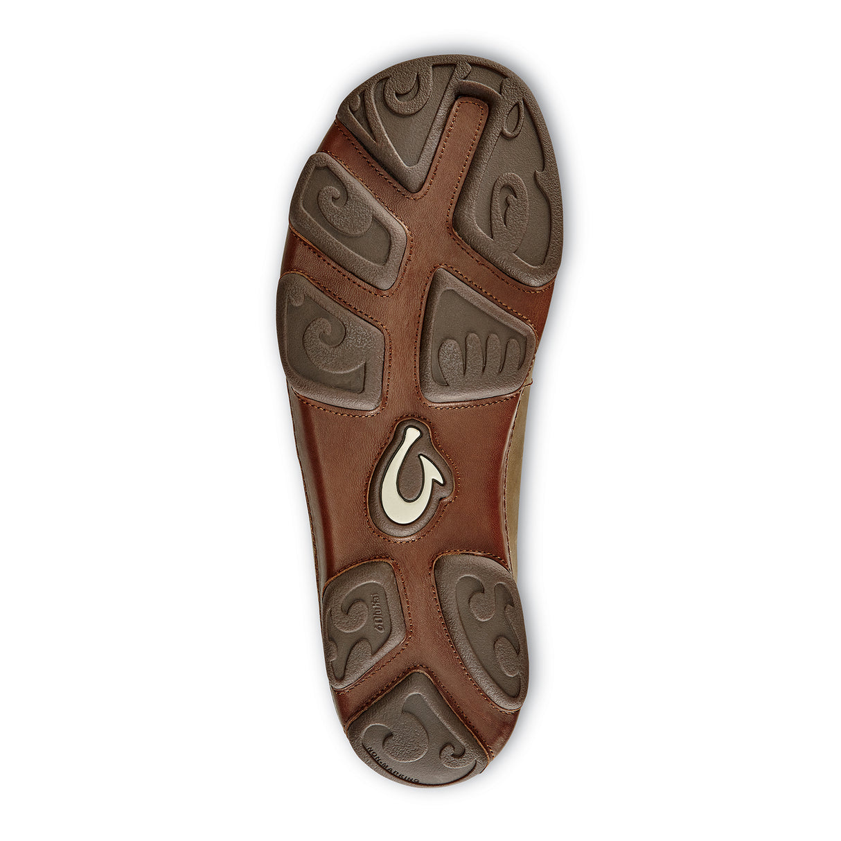 OluKai Moloa Slip On (Men) - Ray/Toffee Dress-Casual - Slip On - The Heel Shoe Fitters
