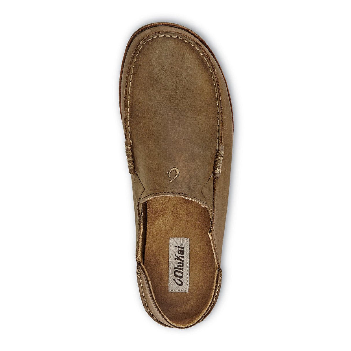 OluKai Moloa Slip On (Men) - Ray/Toffee Dress-Casual - Slip On - The Heel Shoe Fitters
