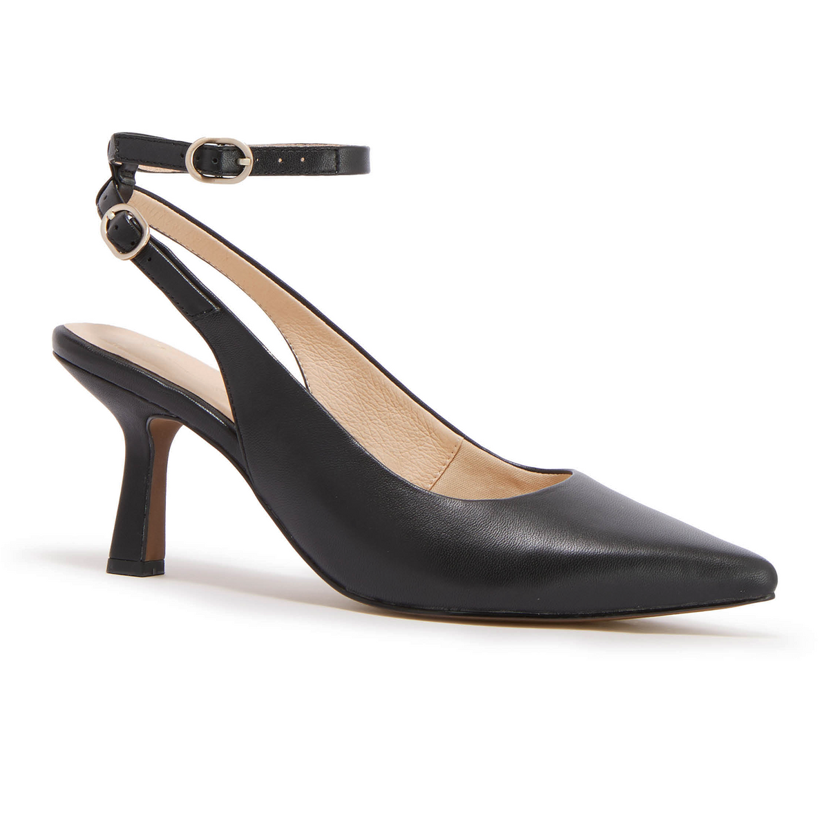 Frankie4 Gigi Slingback Heel (Women) - Black