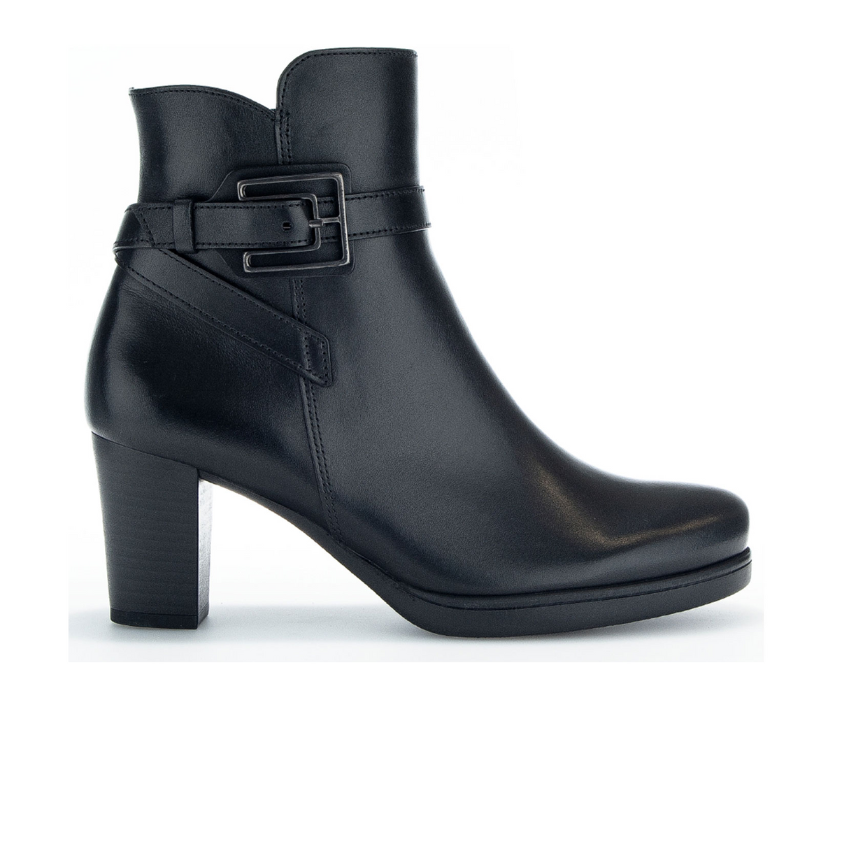 Gabor 083 Keely Heeled Ankle Boot (Women) - Schwarz Boots - Fashion - Ankle Boot - The Heel Shoe Fitters