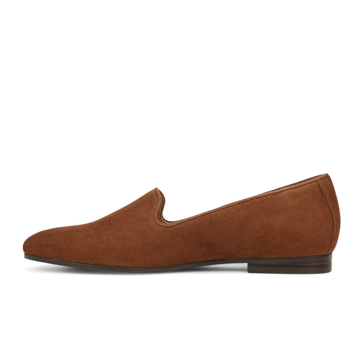 Vionic Willa II Slip On (Women) - Brown Suede Dress-Casual - Flat - The Heel Shoe Fitters