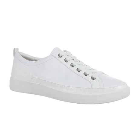 Vionic Winny Sneaker (Women) - White Nappa Athletic - Casual - Lace Up - The Heel Shoe Fitters