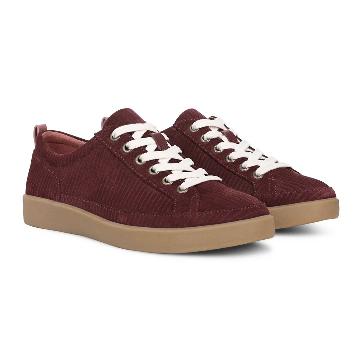 Vionic Winny Sneaker (Women) - Cherry Jubilee Athletic - Casual - Lace Up - The Heel Shoe Fitters