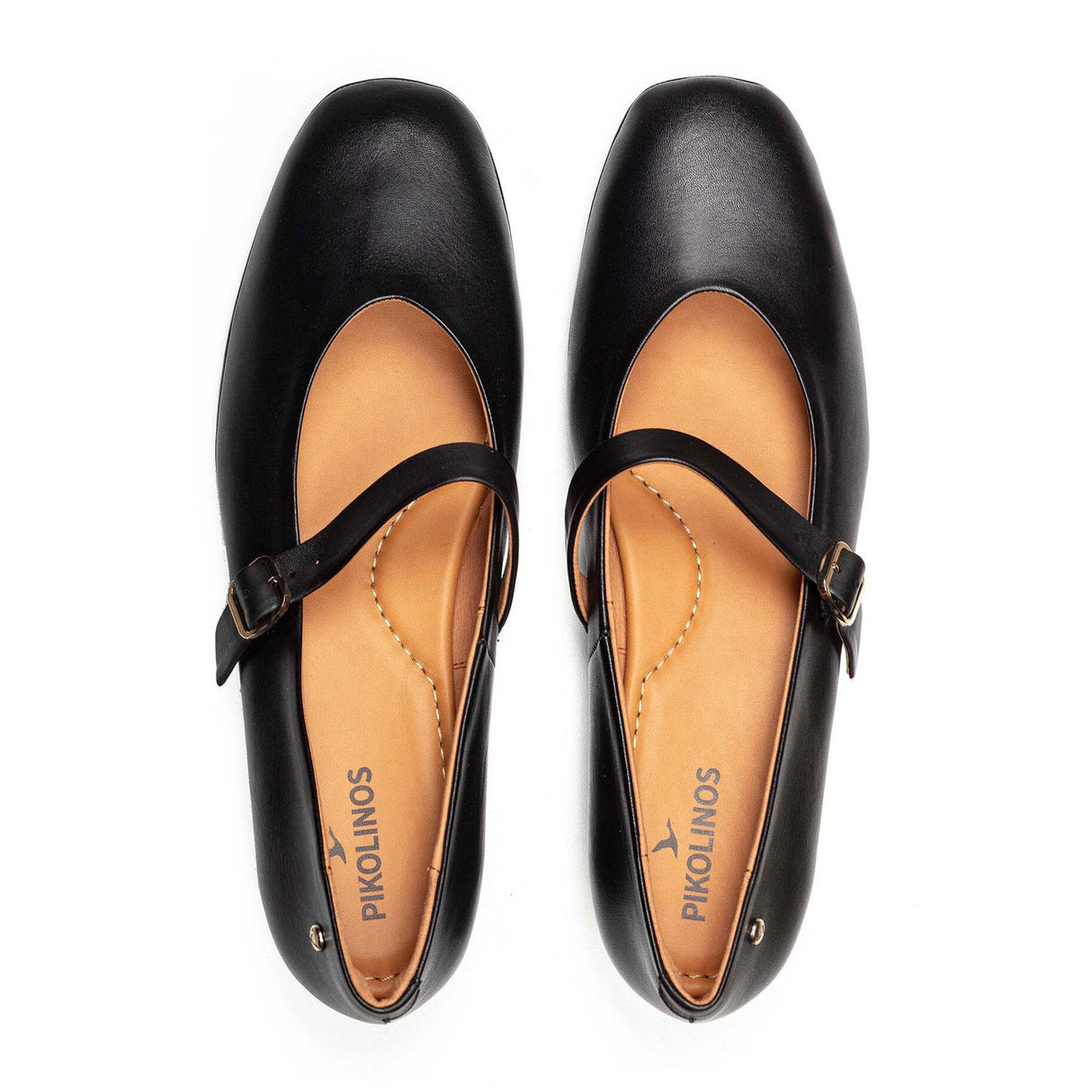 Pikolinos Ubeda HAW2N-5592 Mary Jane (Women) - Black Dress-Casual - Heels - The Heel Shoe Fitters