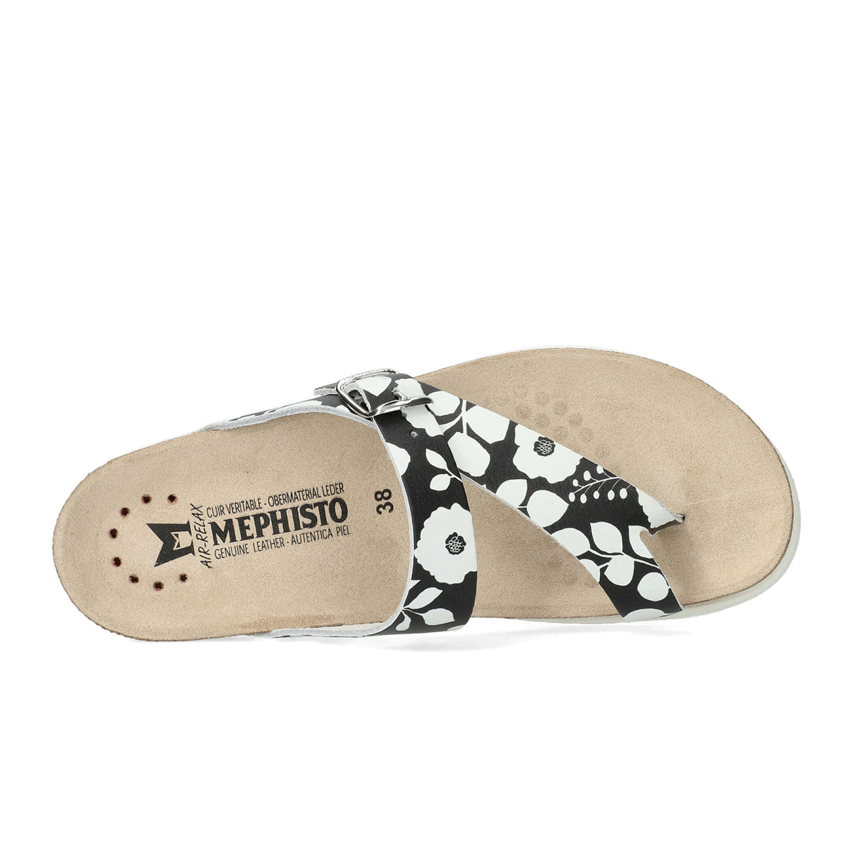 Mephisto Helen Sandal (Women) - Black Tokyo Sandal - Thong - The Heel Shoe Fitters