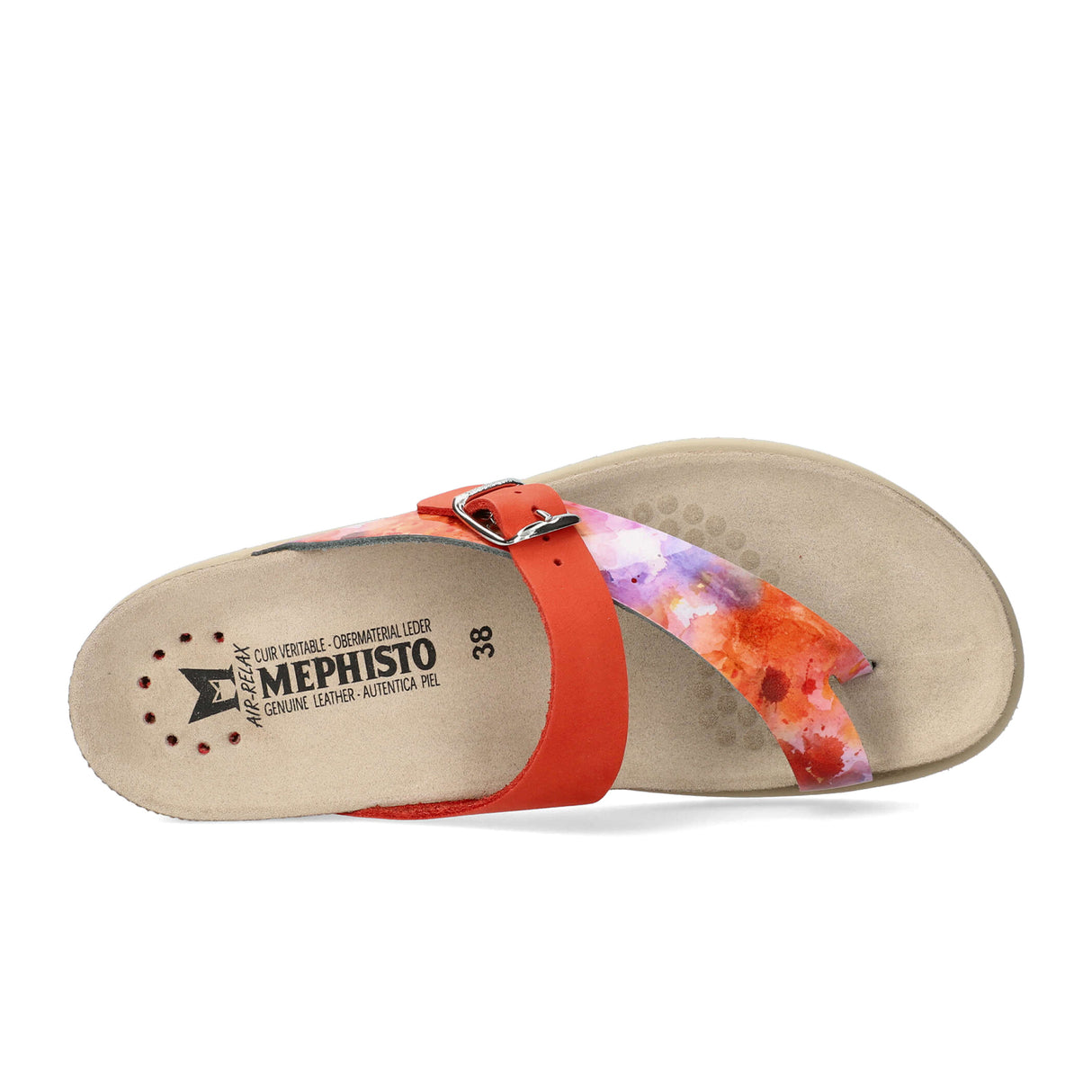 Mephisto Helen Sandal (Women) - Pink Lagoon Sandal - Thong - The Heel Shoe Fitters