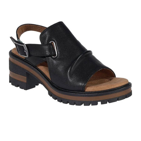 Salvia Hope Heeled Sandal (Women) - Black Sheep Nappa Sandals - Heel/Wedge - The Heel Shoe Fitters