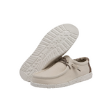 Hey Dude Wally Stretch Slip On (Men) -  Ivory Dress-Casual - Slip Ons - The Heel Shoe Fitters