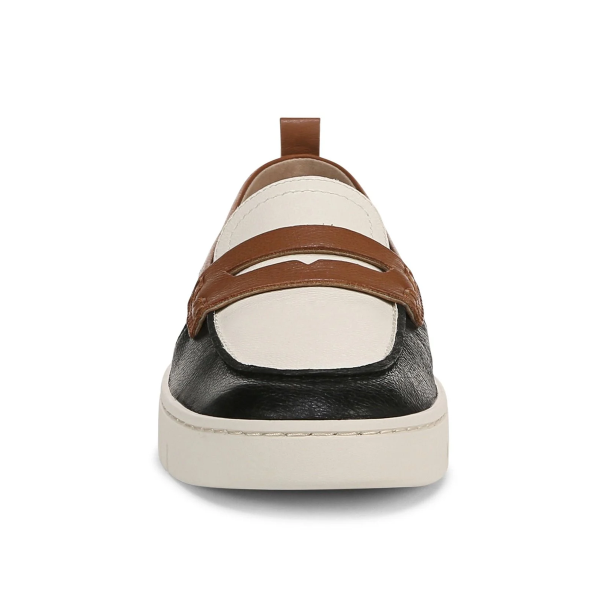 Vionic Uptown Loafer (Women) - Black Multi Tumbled Leather Dress-Casual - Loafers - The Heel Shoe Fitters