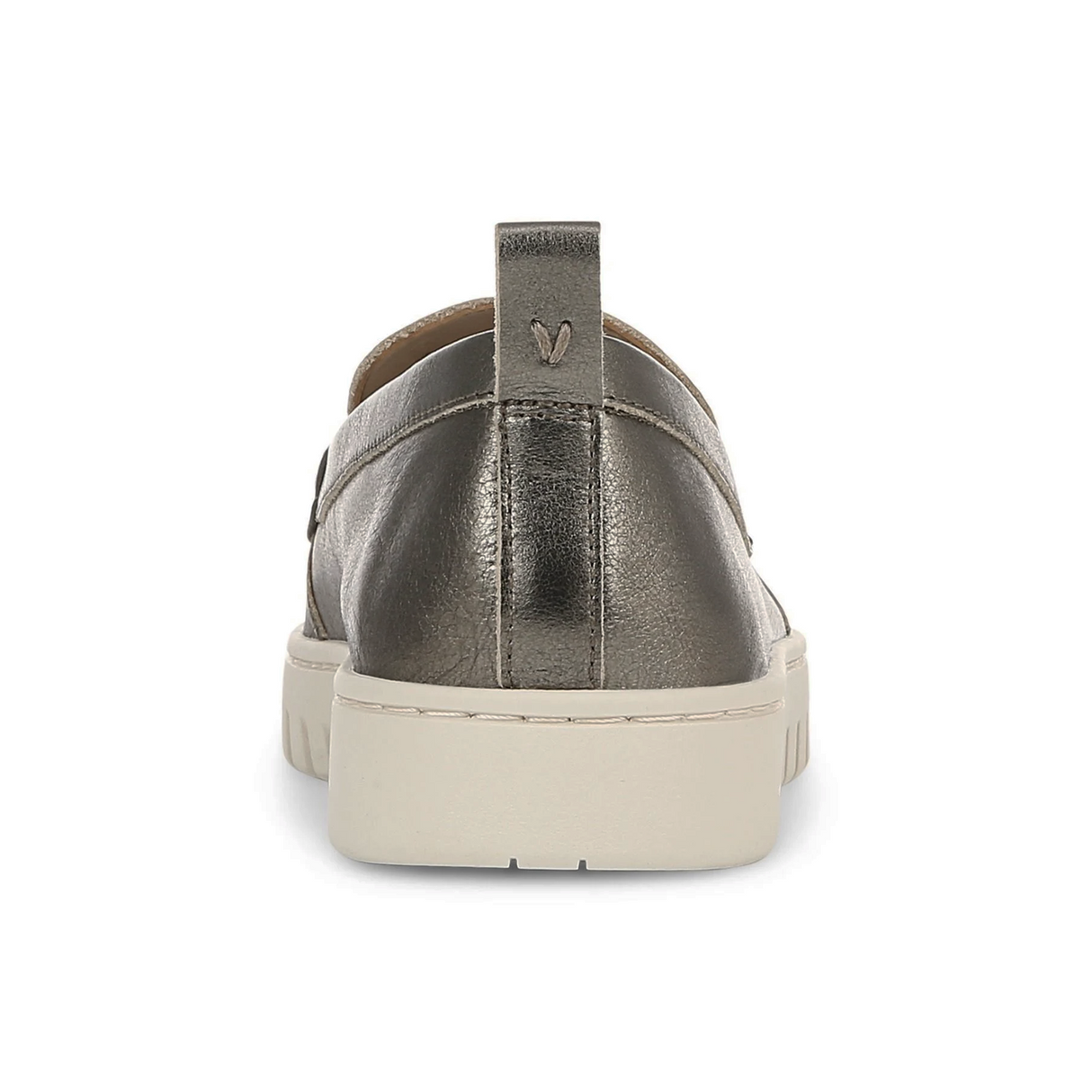 Vionic Uptown Loafer (Women) - Gunmetal Metallic Dress-Casual - Loafers - The Heel Shoe Fitters
