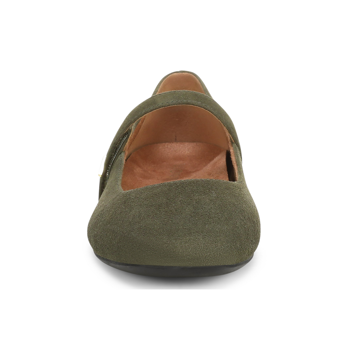 Vionic Alameda (Women) - Dark Olive Dress-Casual - Flat - The Heel Shoe Fitters