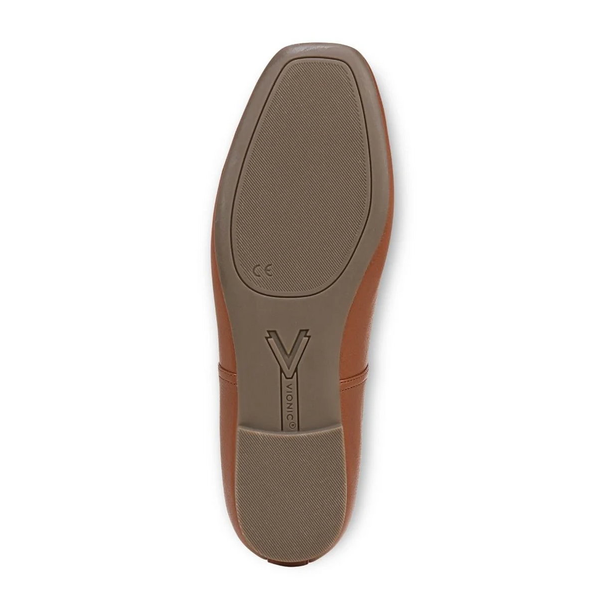 Vionic Orinda Flat (Women) - Tan Calf Leather Dress-Casual - Flat - The Heel Shoe Fitters