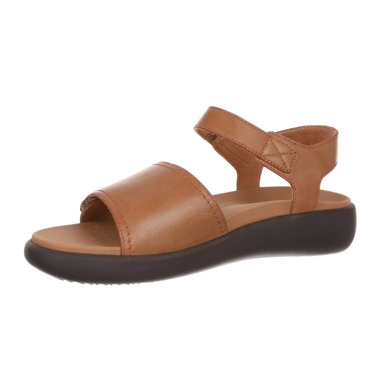 Vionic Awaken Backstrap Sandal (Women) - Brown Leather Sandal - Backstrap - The Heel Shoe Fitters
