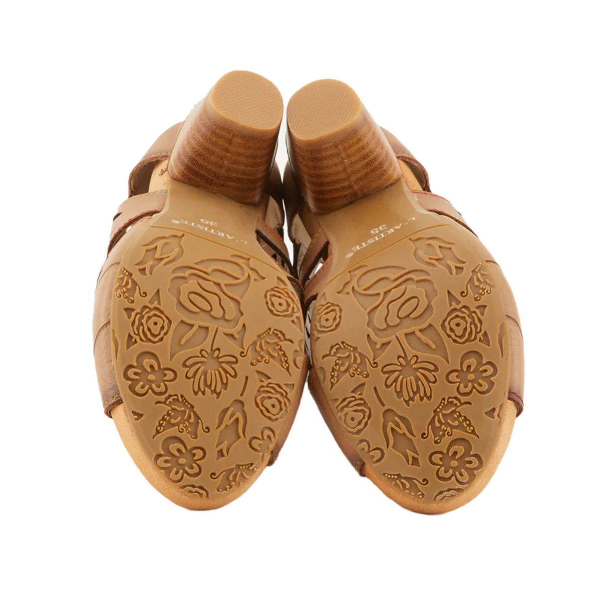 L'Artiste Icon Heeled Bootie (Women) - Tan Boots - Casual - Low - The Heel Shoe Fitters