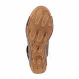 Spring Step Inocencia Wedge Sandal (Women) - Brown Sandals - Heel/Wedge - The Heel Shoe Fitters